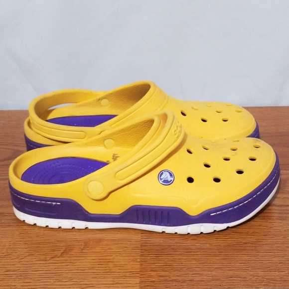 lakers crocs